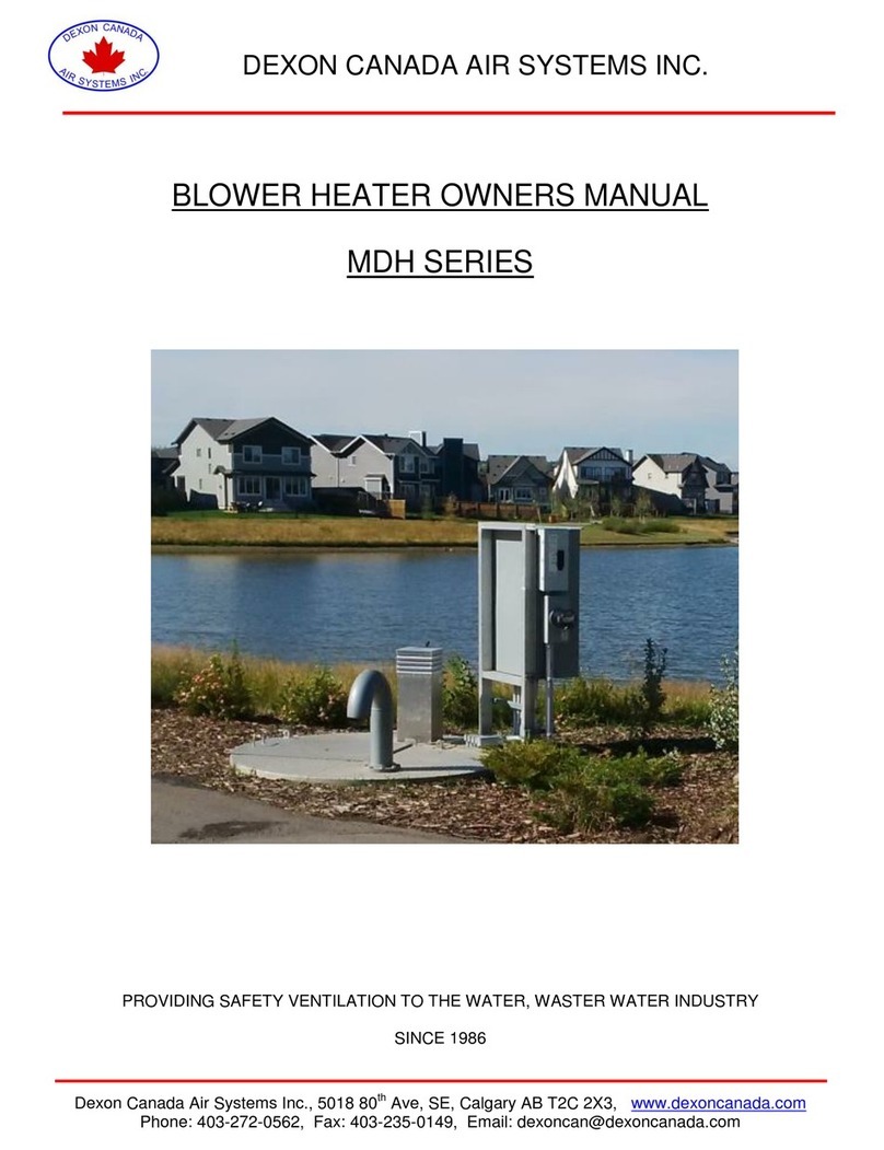 Dexon MDH Series owner's manual
