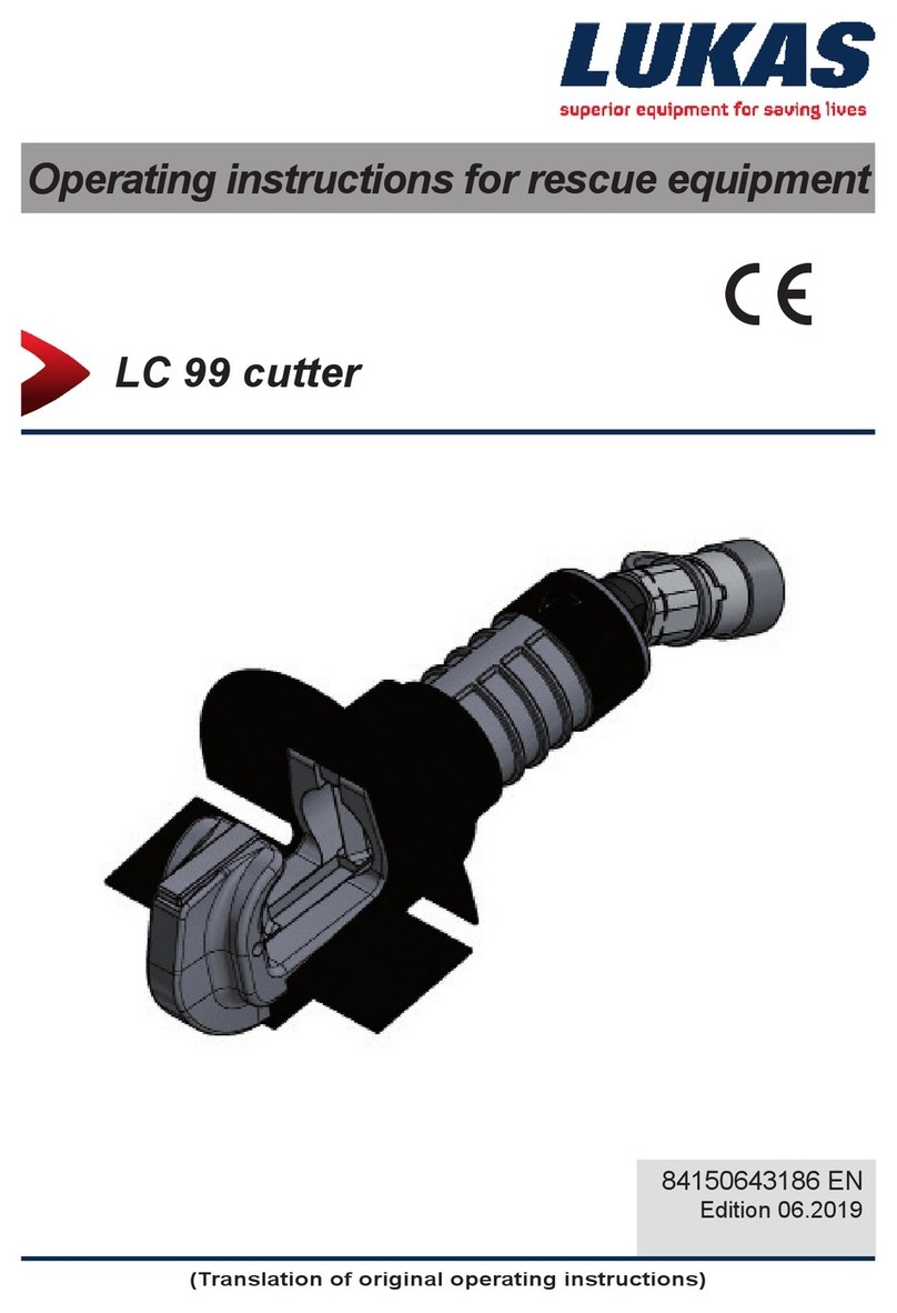 Lukas LC 99 User manual