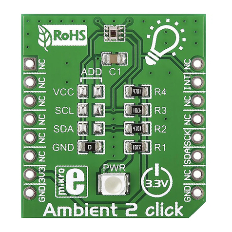 mikroElektronika Ambient 2 click User manual