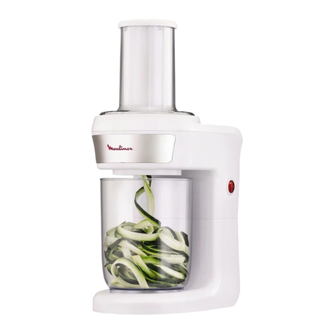 Moulinex Fresh Express Spiral DJ654110 manual