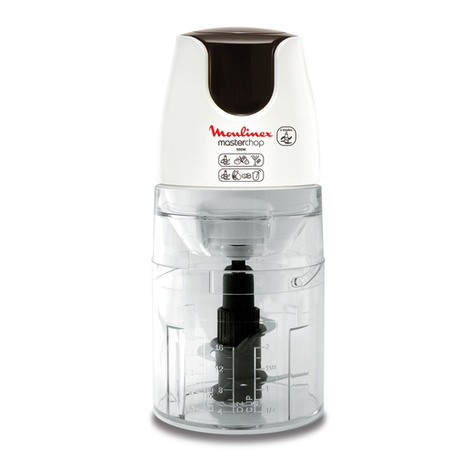 Moulinex MASTERCHOP DJ450B10 User manual
