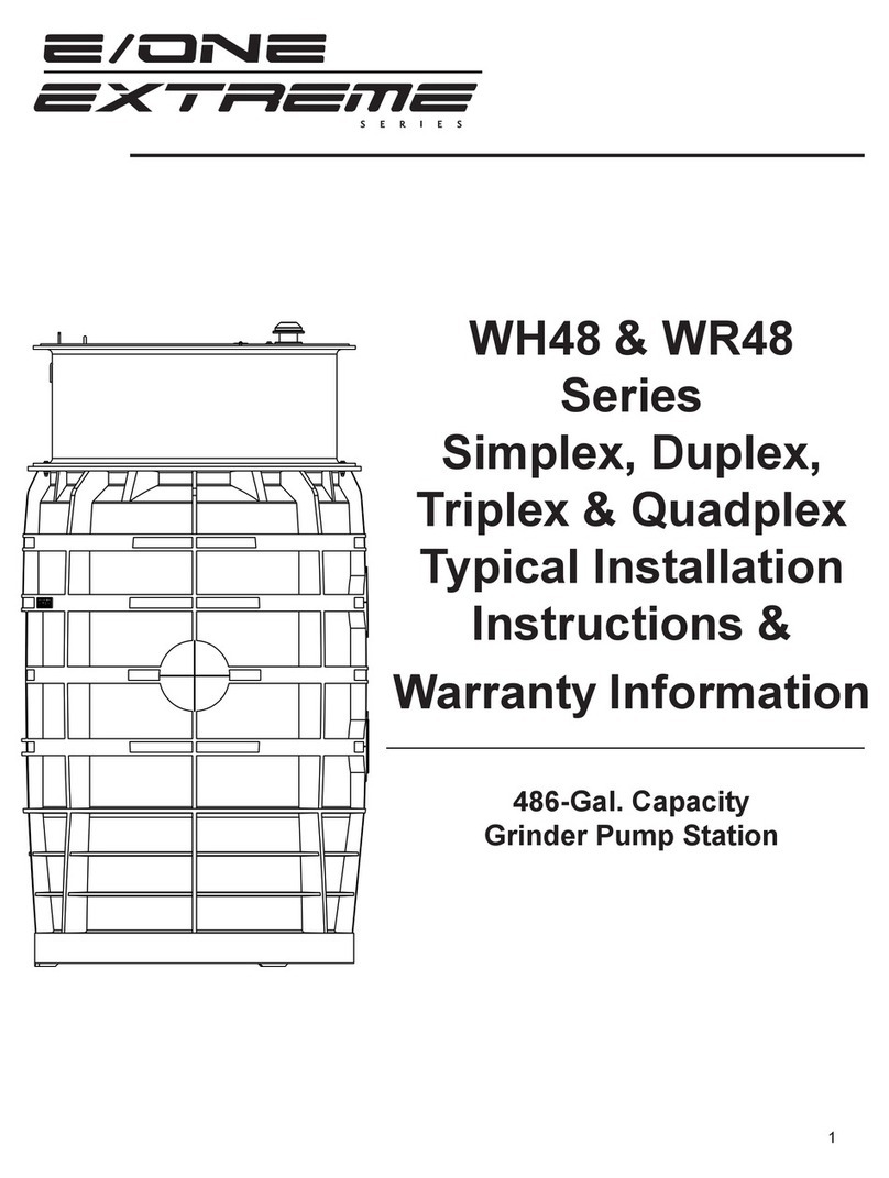 E-one Extreme Series Installation instructions & warranty information