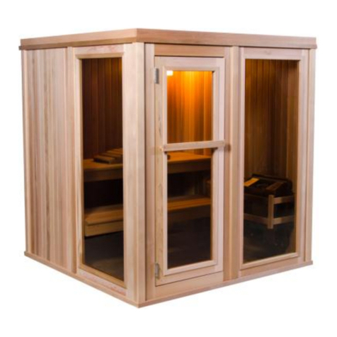 Almost Heaven Saunas Blue Ridge Installation & owner's manual