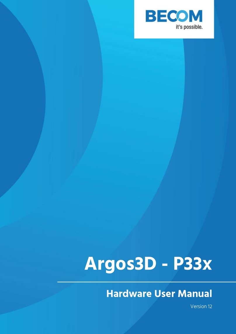 Becom Argos3D-P33 Series Instructions for use