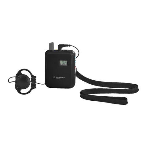 Monacor IMG STAGELINE ATS-42R User manual