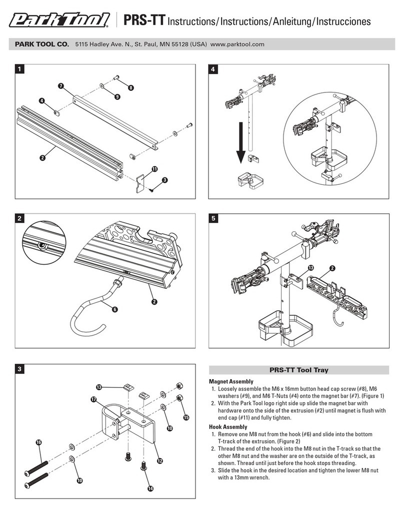parktool PRS-TT instructions
