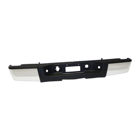 Westin FEY PERFECT MATCH BUMPER instructions Westin FEY PERFECT MATCH BUMPER instructions