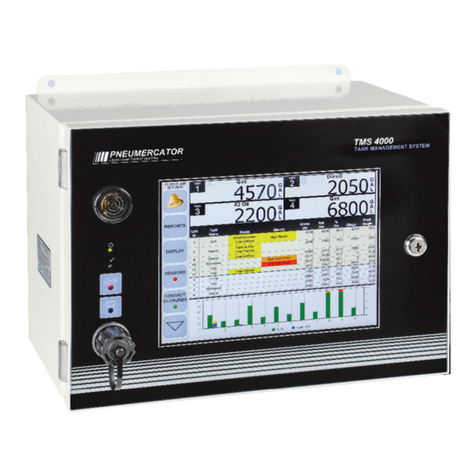 Pneumercator TMS4000 User manual