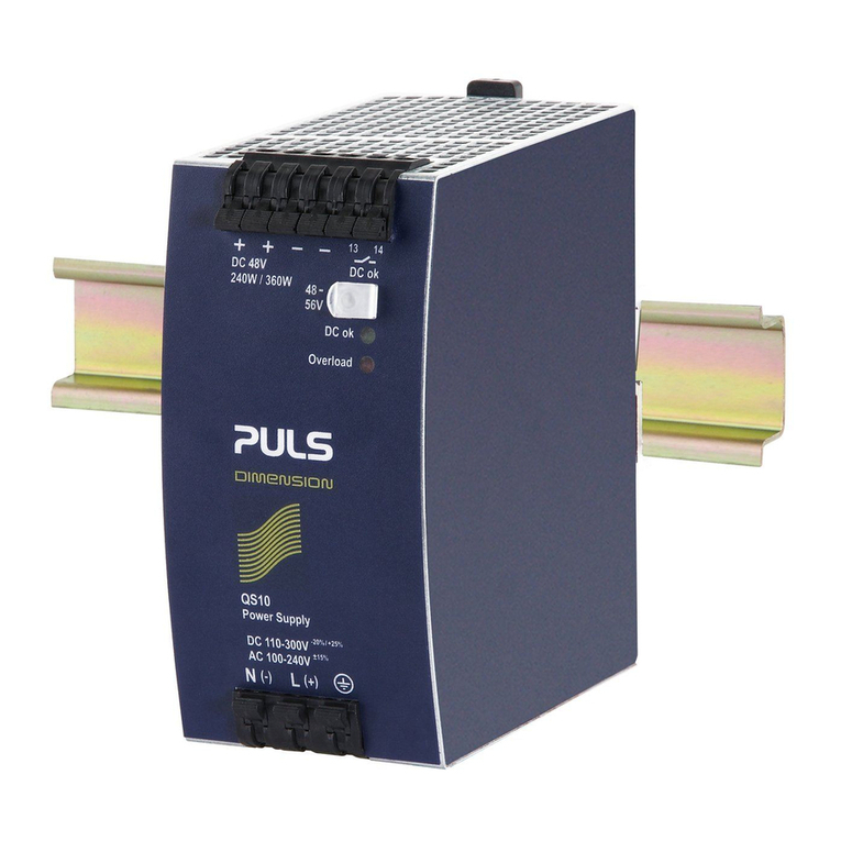 Puls Dimension Q-Series User manual