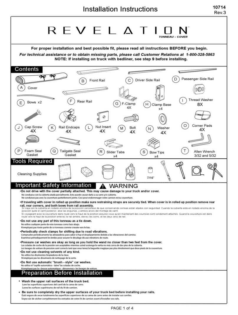 Lund REVELATION User manual
