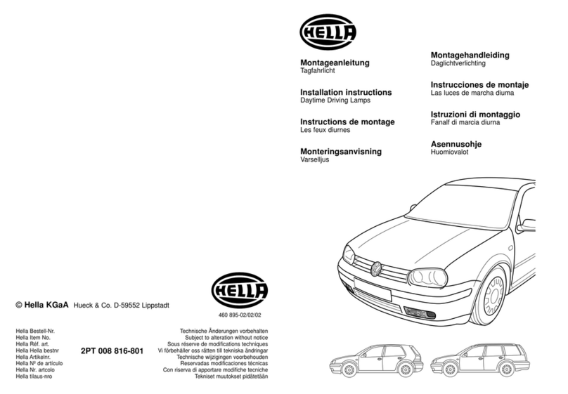 Hella 2PT 008 816-801 installation instructions