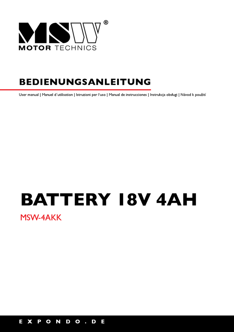 MSW MSW-4AKK user manual