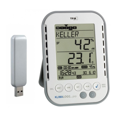 TFA KlimaLogg Pro Pavouk DTHL User manual