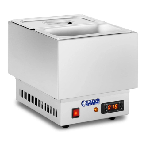 Royal Catering RCCM-250-2GN User manual
