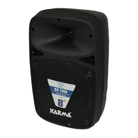 Karma BX 7408 User manual Karma BX 7408 User manual