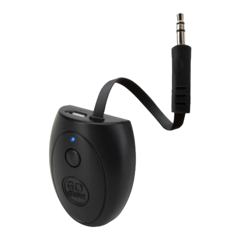 Go groove BlueGATE RCV operating instructions