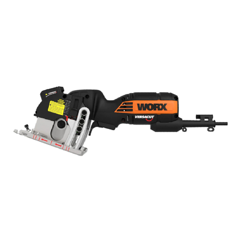 Worx VERSACUT WX420L User manual
