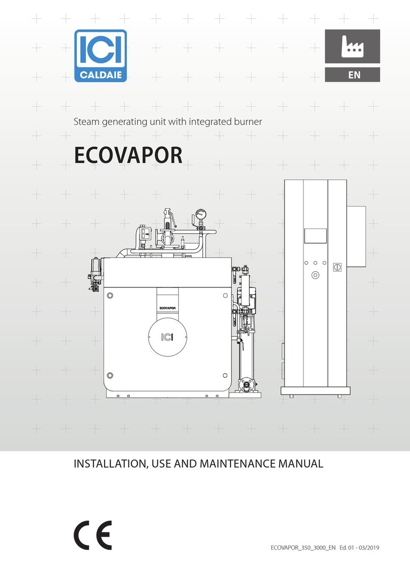 ICI Caldaie ECOVAPOR Series Service manual