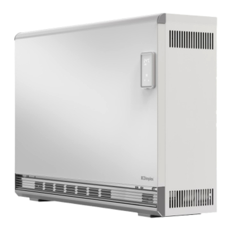 Glen Dimplex VFE Series Installation and operating instructions
