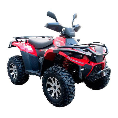 Linhai ATV 500-D T3 EFI Service manual