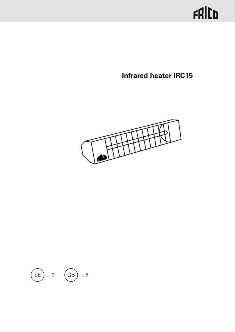 Frico IRC15 Service manual