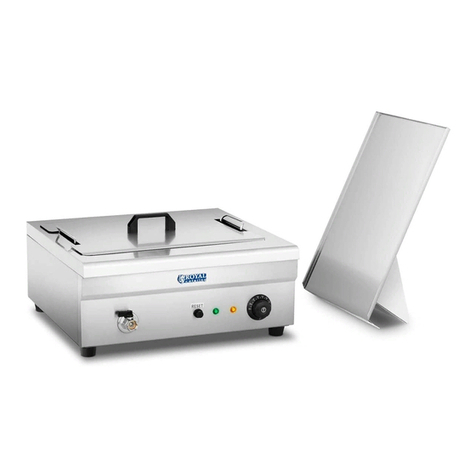 Royal Catering RCBG-18STHB User manual