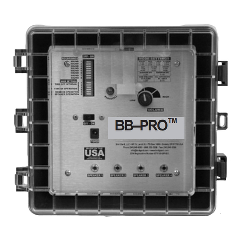 Bird-X BB-PRO quick start guide