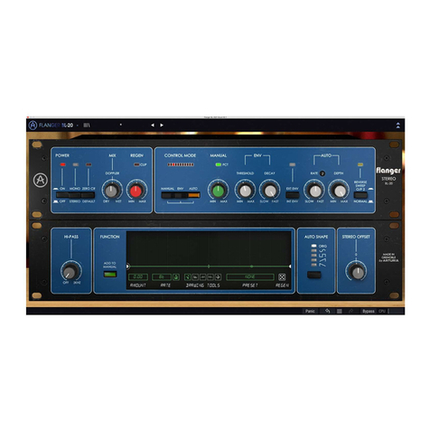 Arturia Flanger BL-20 User manual