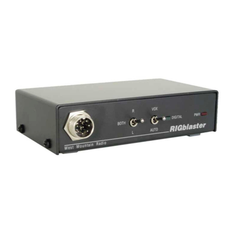 West Mountain Radio RIGblaster standard M8 owner's manual