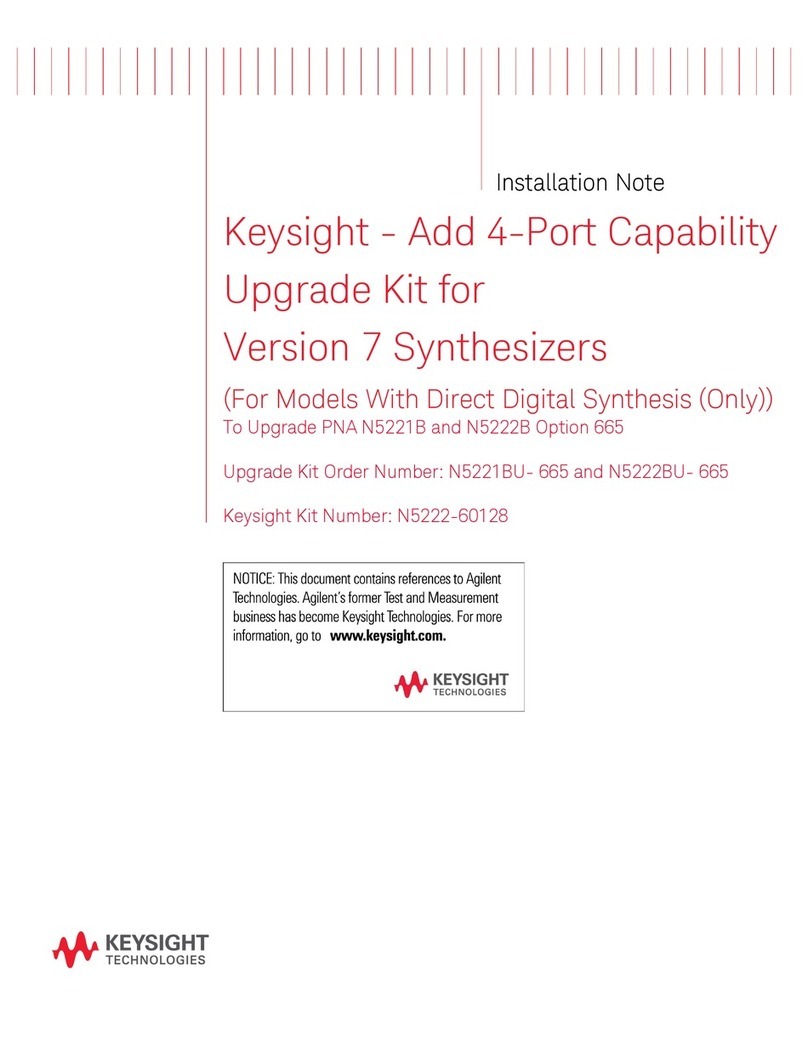 Keysight Technologies N5221BU-665 manual