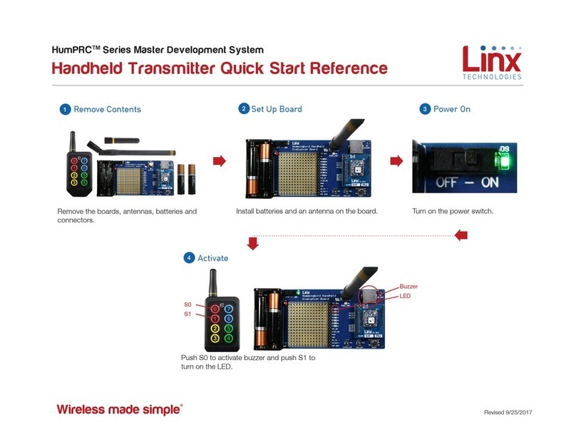 Linx Technologies HumPRC Series Quickstart Reference