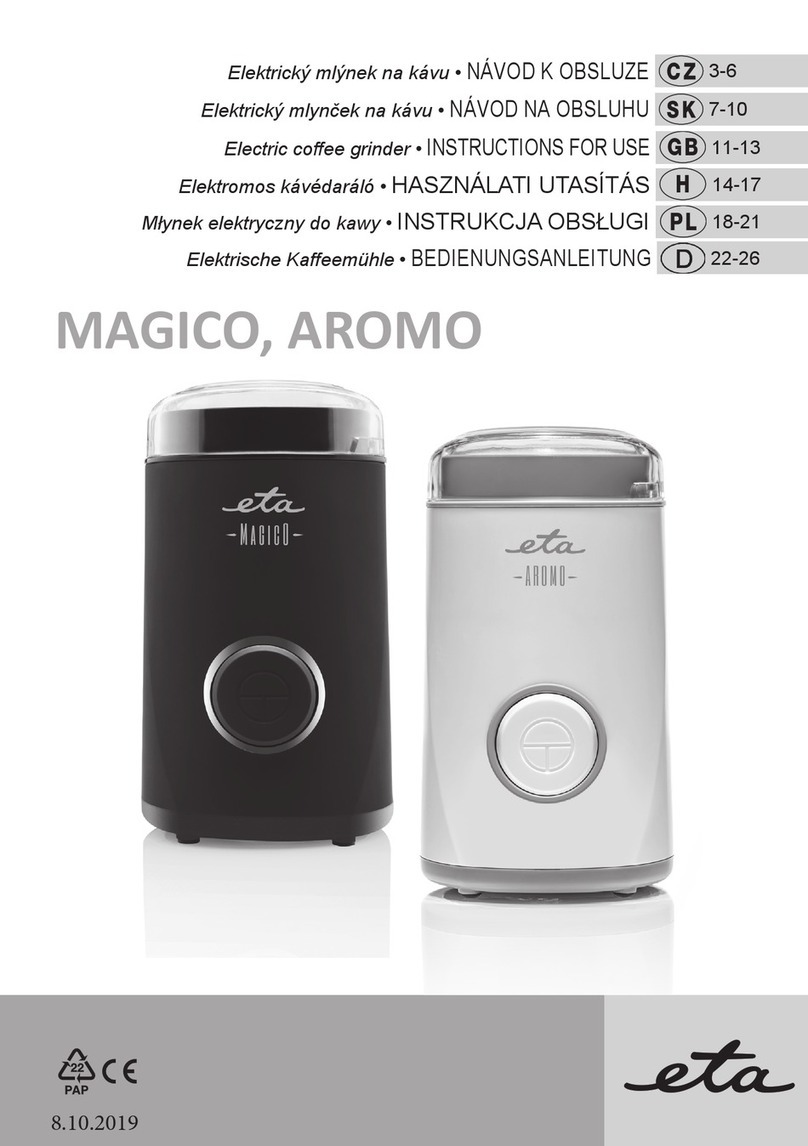 eta MAGICO Instructions for use