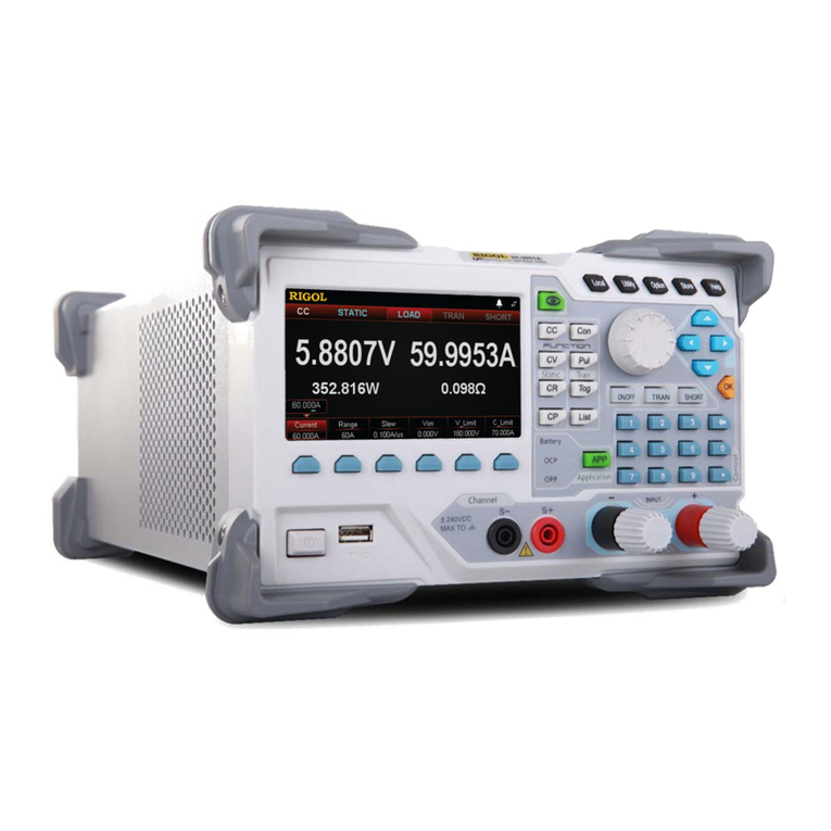 Rigol DL3000 Series manual