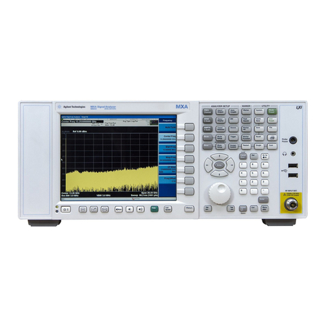 Agilent Technologies N9020A User manual