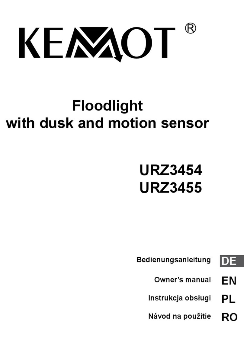 Kemot URZ3454 User manual