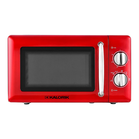 Team Kalorik TKG MW 2000 RD manual