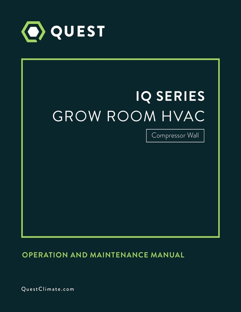 Quest Engineering IQ Compressor Wall Series Operation and maintenance manual
