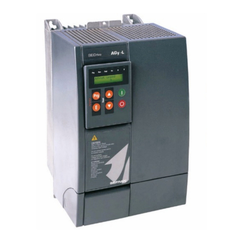 gefran AGy-L Series Installation and commissioning manual