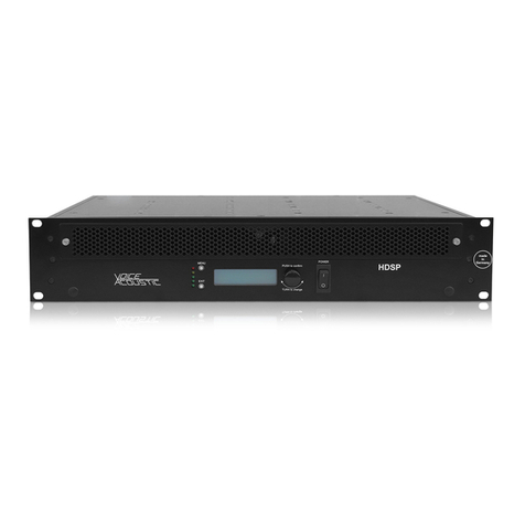 Voice-Acoustic HDSP-3 User manual