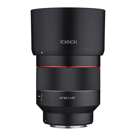 Rokinon 85mm F1.4 User manual
