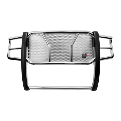 Westin HDX GRILLE GUARD instructions