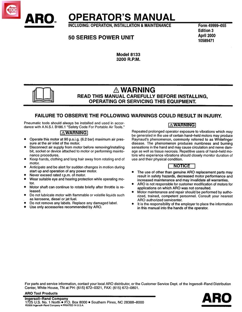 ARO 50 Series User manual