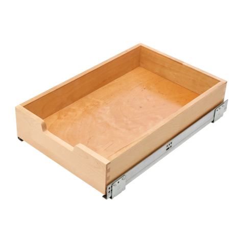 Rev-A-Shelf 4WDBSC Series User manual Rev-A-Shelf 4WDBSC Series User manual
