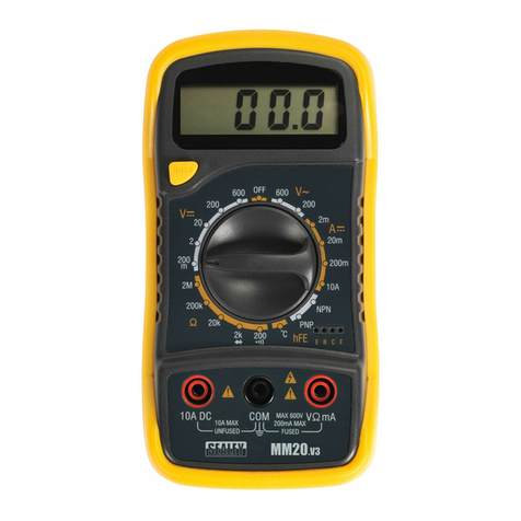 Sealey Professional MM20 User manual