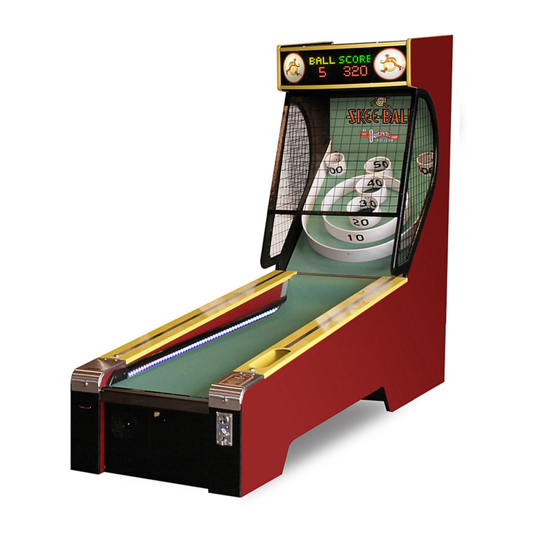 Bay-Tek Skee Ball User manual Bay-Tek Skee Ball User manual
