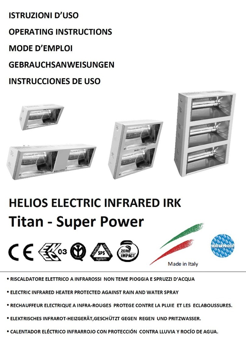 Helios Titan Series operating instructions