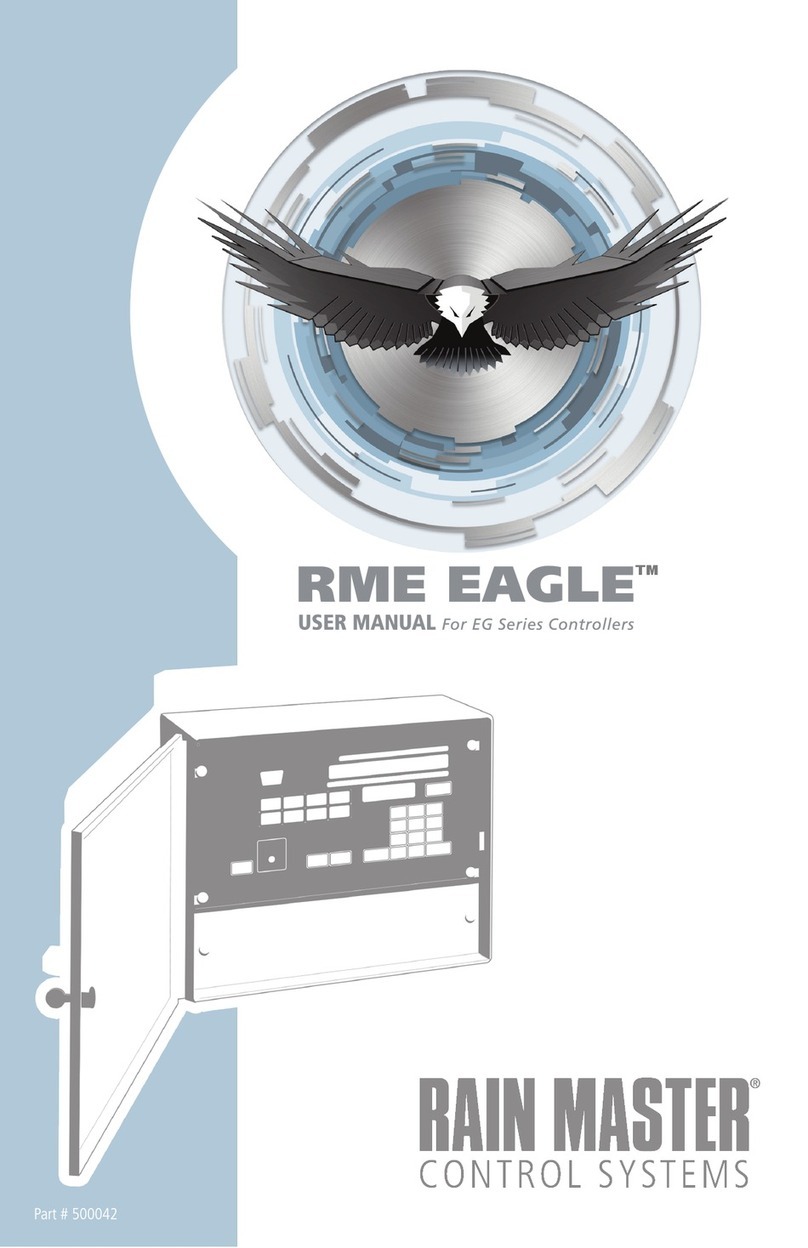 RainMaster RME EAGLE EG Series User manual