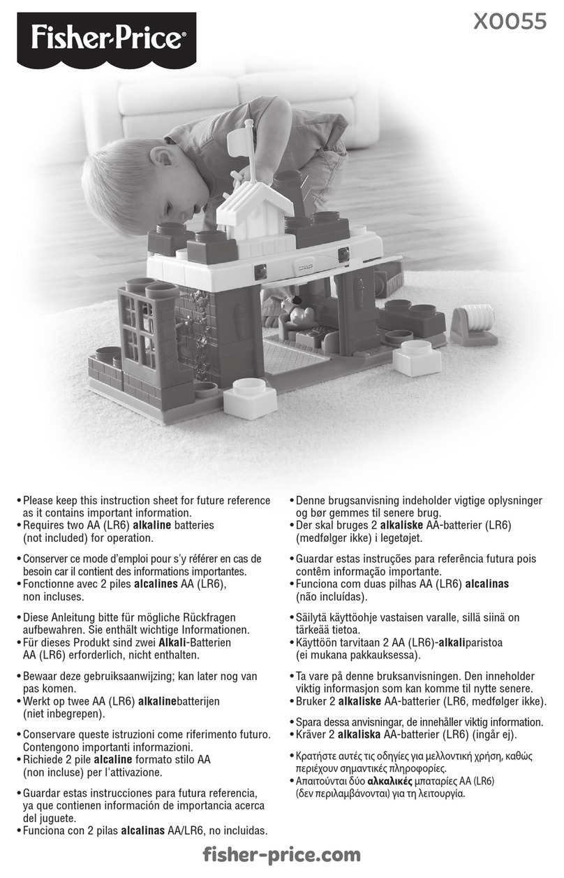 Fisher-Price X0055 quick start guide