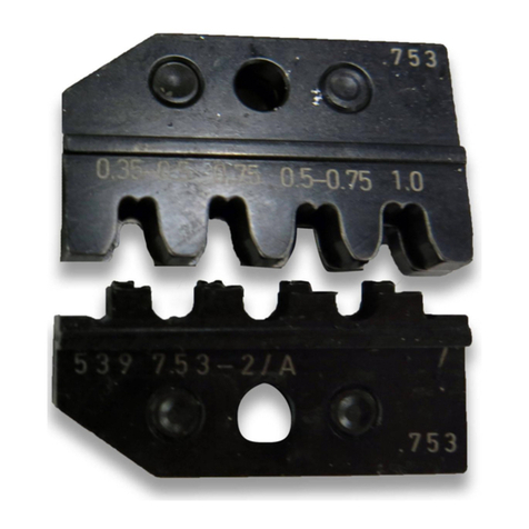 Tyco Electronics ERGOCRIMP 539 753-2 User manual