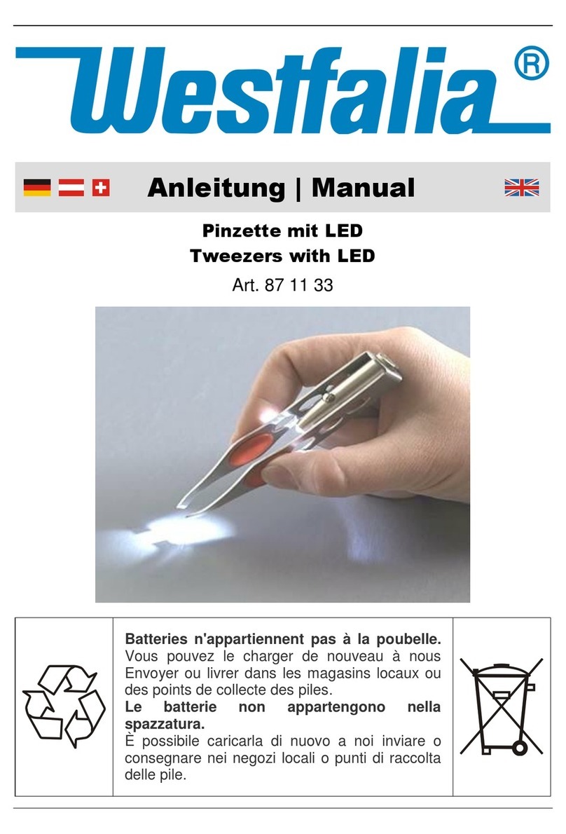 Westfalia 871133 manual